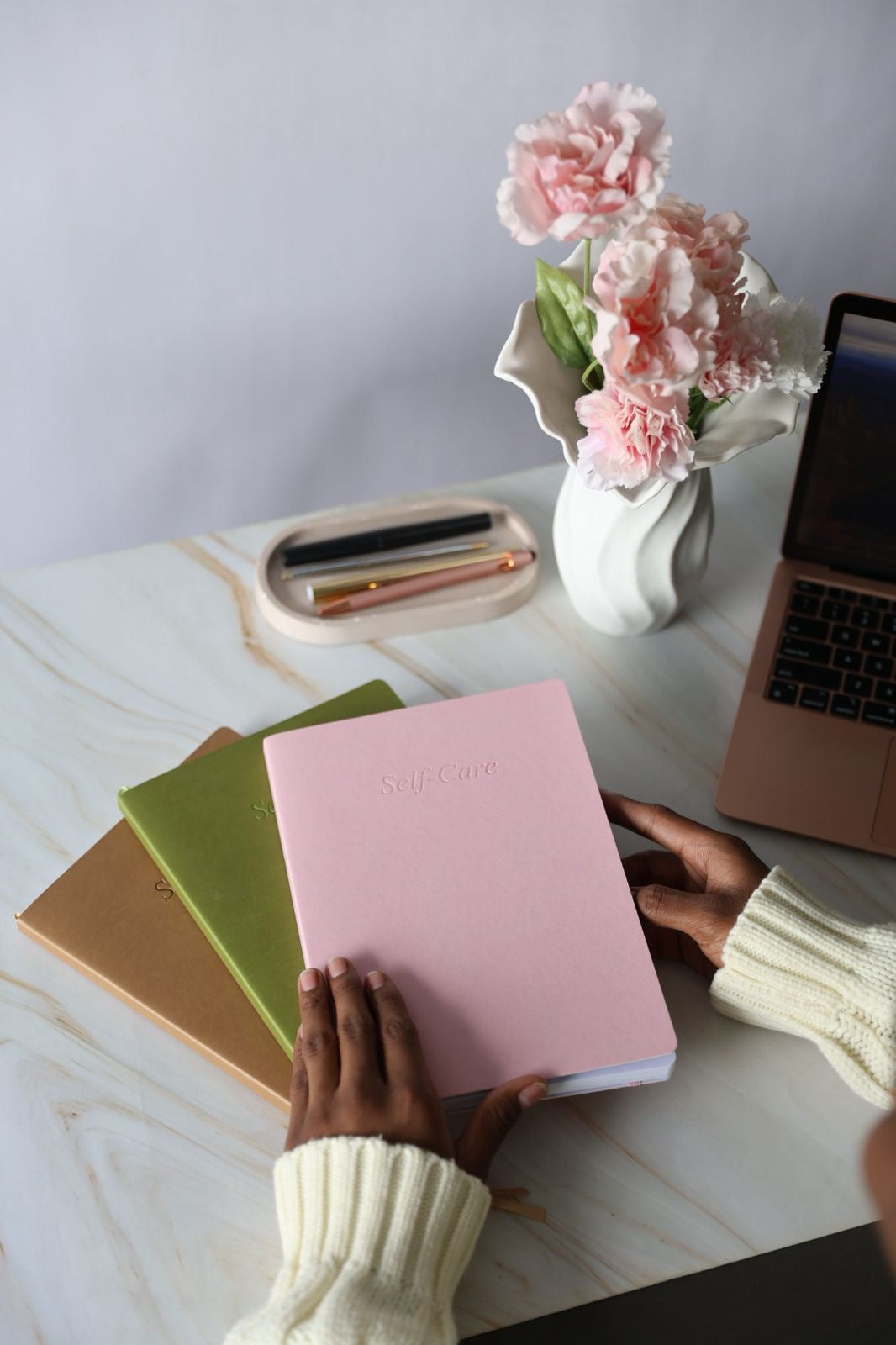 Self-Care Journal + Monogram