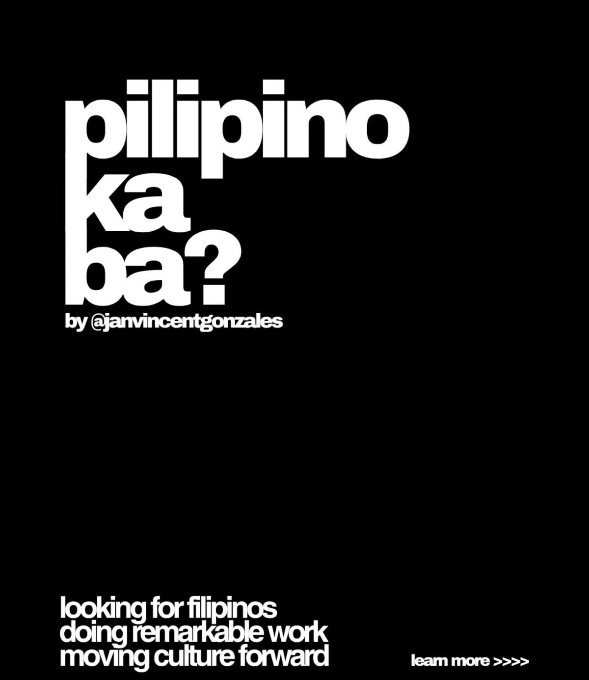 As Featured in Pilipino Ka Ba